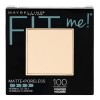 Mb - Fit Me Polvo - Matte+proless - Translucent -