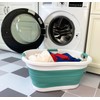 SAMMART 40L (10.5 gallon) Collapsible Plastic Laundry Basket - Foldable
