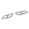 2PCS Exhaust Muffler Tail Pipe Cover Left Right Decorative Tail