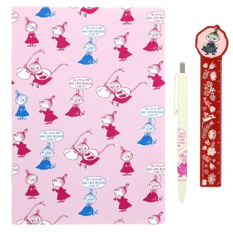 Sunstar Stationery Moomin Stationery Set, Little My S4731875