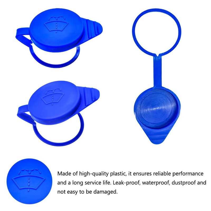 QKWL Car Washer Fluid Cap, Windshield Washer Fluid Cap, Windshield