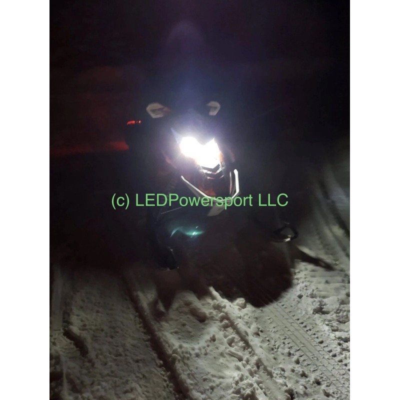 FT 2015 Arctic Cat ZR 6000 LXR LED Headlight Upgrade
