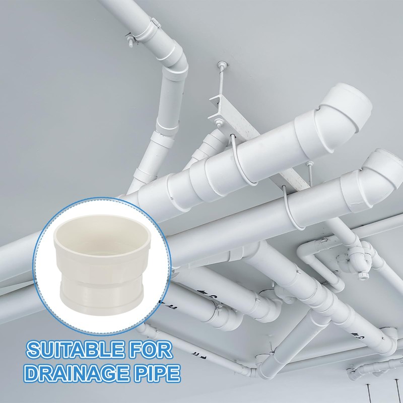 PATIKIL 7" to 6" Duct Reducer PVC Pipe Increaser Adapter"