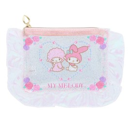 Sunstar Stationery Sanrio Character Pouch, Clear Pouch, Y2K Ballet Core, My Melody S2334429