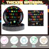 96 Pcs Teacher Appreciation Party Supplies for 24 Guests Employee