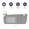 Left Driver Side Sun Visor with Light Fit for Toyota