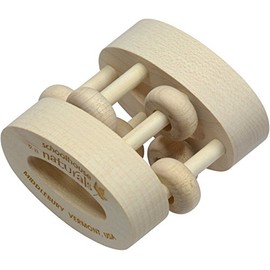 Unfinished Oval Bead Rattle - Made in USA