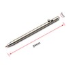 EKLOEN Mini Titanium Pen, Creative Signature Pen Bolt Action Pen