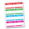 (8 Pack) Hello My Name is Stickers - 4 Colours