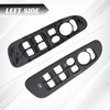 TQPONLY Door Window Switch Bezel,Front Driver and Passenger Side Compatible