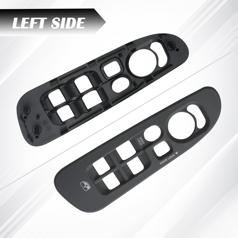 TQPONLY Door Window Switch Bezel,Front Driver and Passenger Side Compatible
