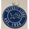 Unbranded Detroit Lions Vintage Style Embroidered Iron On Patch 3”x