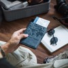 VULKIT Porta Pasaporte De Viaje Con Cierre Magnético RFID Blocking