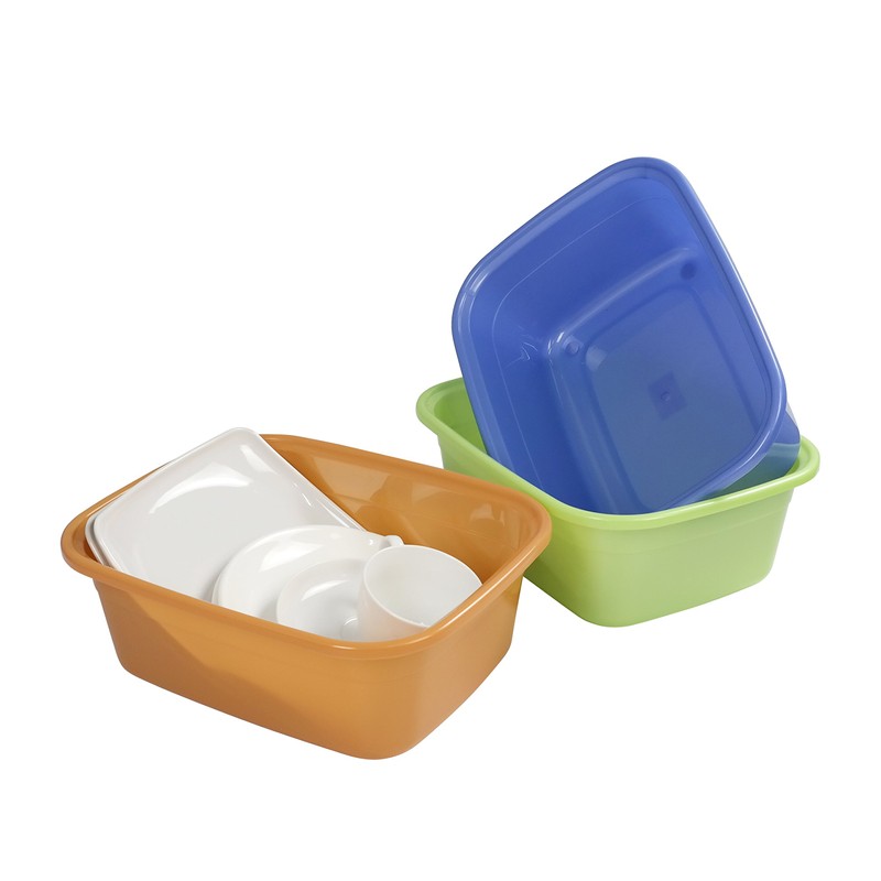 Dehouse 3-Pack 12 Quart Wash Basin, Dish Pan