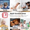 60 Minute Visual Timer for Kids and Adults, Non-Ticking 5.5