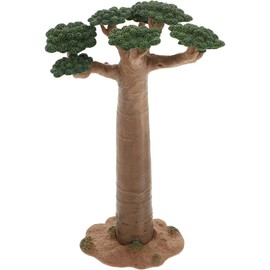 DUBENS Model Tree Mini Baobab Tree Train Landscape Architecture Trees Fake Trees Miniature Artificial Tree Fake Plants for DIY Crafts Green