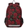 ALAZA Red Rose Leaves Backpack Bookbag Laptop Notebook Bag Casual