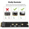 OLVINS M.2 NVME SSD Conversion Adapter Card Upgrade for MacBook