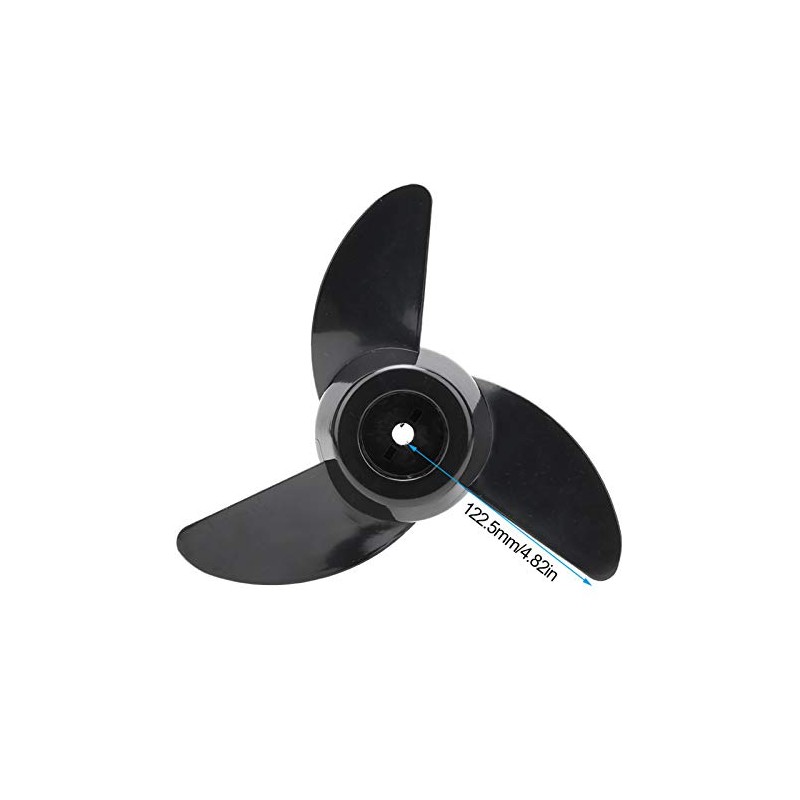 12v24v Outboard Propeller Thicken Plastic Electric Thruster Fitting Outboard Motor