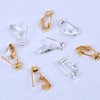 BronaGrand 20 Pieces Earring Clip Backs Clip-on Earring Converter Components