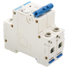 Baomain Miniature Circuit Breaker 2 Pole DZ47-63 C50 AC 230V 50Amp 400V DIN Rail Mounting MCB 2P (50 Amp)