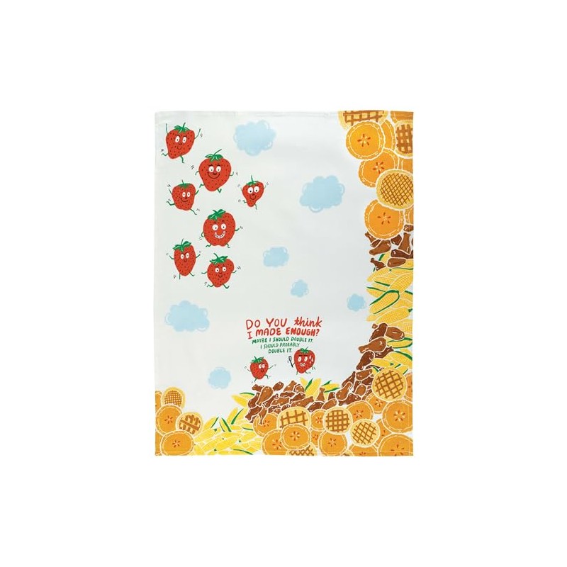 Blue Q Funny Dish Towel~ Do You Think I Made