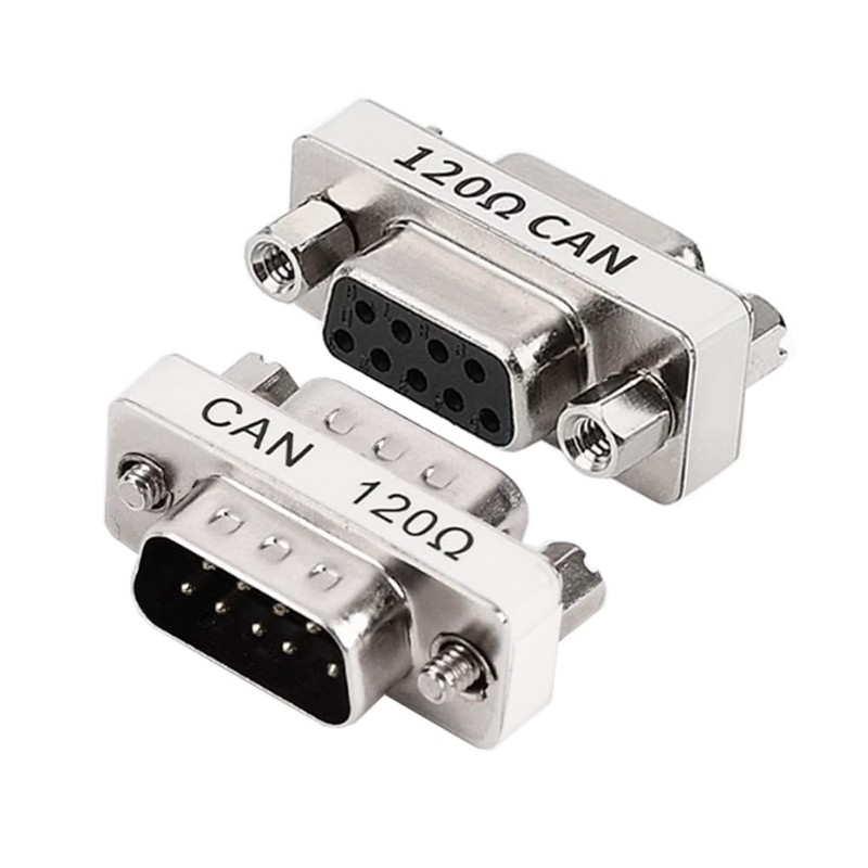 5Pair DB9 Male to Female CAN Bus Built-in 120 Ohm