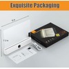 Strackvial Book Light, 3 Color Adjustable LED Flat Reading Light,