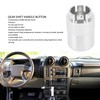 Transmission Shifter Button Knob Aluminum Easy to Install Gear Shift
