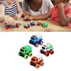 Pull Back City Cars Alloy Cartoon Q Version Sanitation Truck