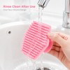 Pink Silicone Face Cleansing Brush for Daily Skincare – Soft