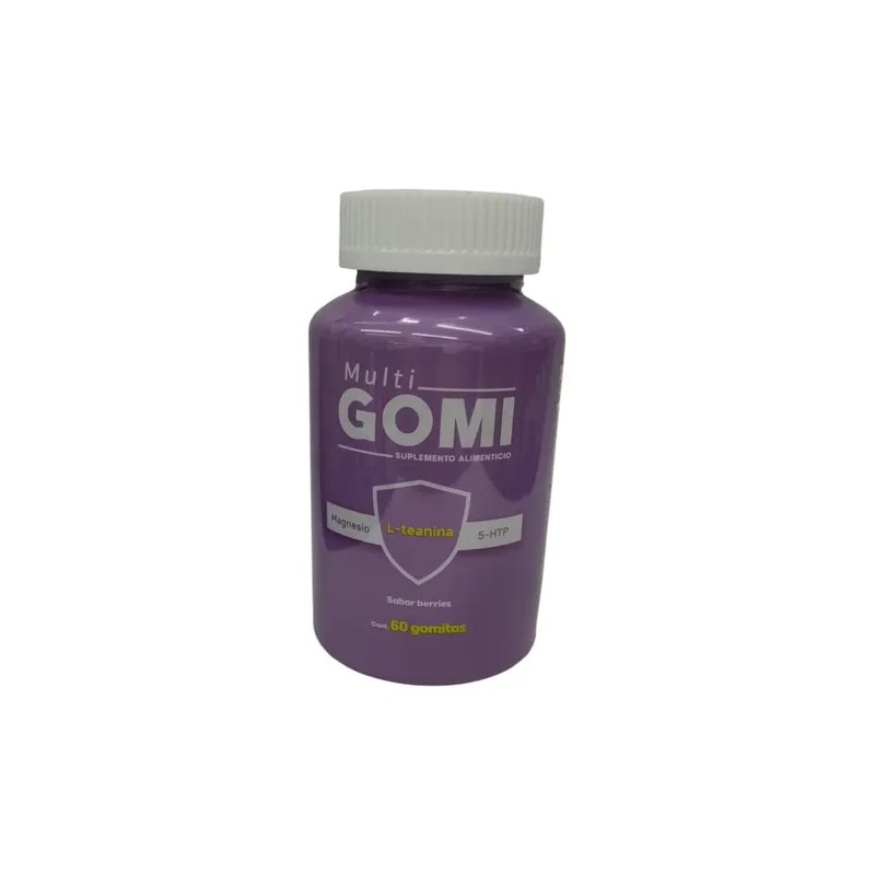 Gomitas Para Descansar Citrato Mag Sabor Berries 60 Gomitas
