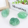 XIANNVXI Green Fluorite Raw Crystals, 1.8-2.2inch Healing Crystals Natural Rough
