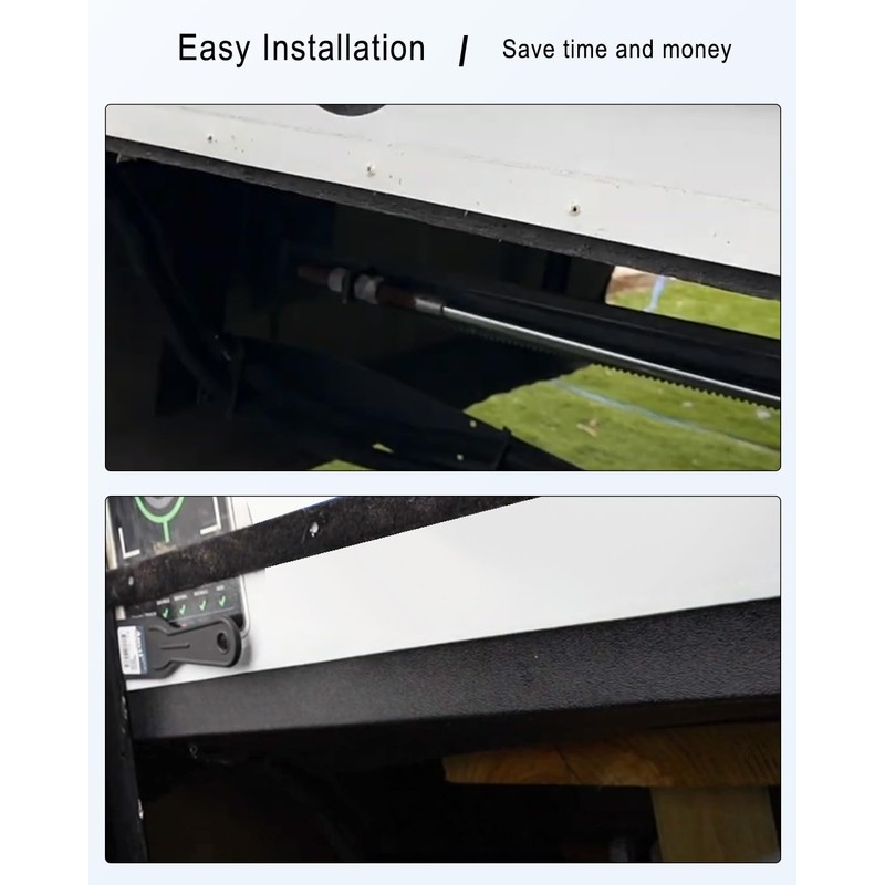Qnbes 2 Pcs RV Slide Out Ski Kit, RV Floor