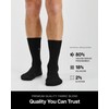 Giovici Bamboo Socks 5 Pack For Men & Women, Super