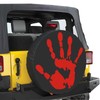 Wave Spare Tire Cover, Wave Wheel Cover PVC Leather Waterproof