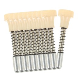 LALAFINA 10Pcs Spring Loaded Latch Pins Height Door Latch Rods for Cabinets Pigeon Cages and DIY Projects Metal Construction for Versatile Use