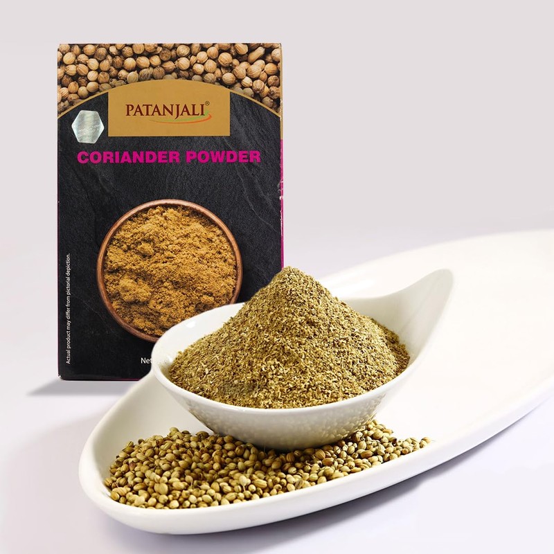 Patanjali Coriander Powder 100g / 0.22 lb - Pack Of