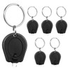 RaySoar 6 Pack Ultra Bright Mini LED Keychain Flashlight, Small