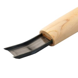 KAKURI Professional Leather Edge Skiver 12mm, Razor Sharp Japanese Steel Blade, Leather Edge Skiving Tool for Leathercraft, Made in JAPAN