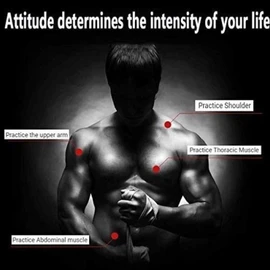 Fitness Chest Expander Chest Expander for Man - 5 Springs Muscle Pull Exerciser Training Multi Function