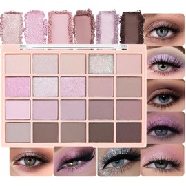 CAKAILA- Multicolor la paleta de sombras de ojos tiene una variedad de colores brillantes para que elijas, puedes mezclar y combinar colores