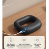 Heatable Fascia Ring Massager with 5 Modes / 5 Intensities,