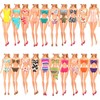 BARWA 12 Items 5 Psc Swimsuits Bathing Clothes Bikini One