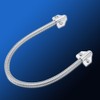 Cable Line Protection, Exposed Mounting Sleeve, Flexible Armoured Loop Wire