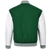 Sledwise Varsity Jacket Baseball Letterman Jacket– Wool and Leather Premium