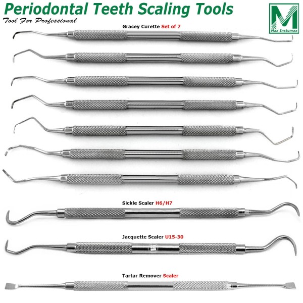 INSTUMAX Range Of Dental Gracey Curettes Root Canal Periodontal Hygienists