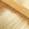 COM-FOUR® 10 x Bamboo Hair Comb - Wooden Comb -