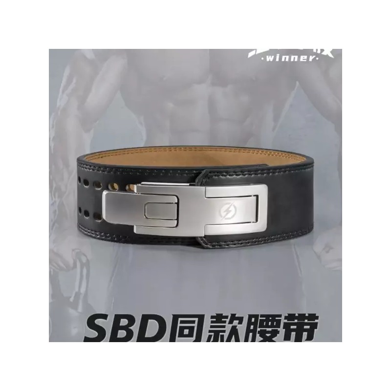 SBD 리프팅 벨트 버클 허리 리얼 블랙 스쿼트 [B. 13