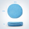 SM Arnold Premium Round Microfiber Applicator Pads, 4.5-Inch - 6